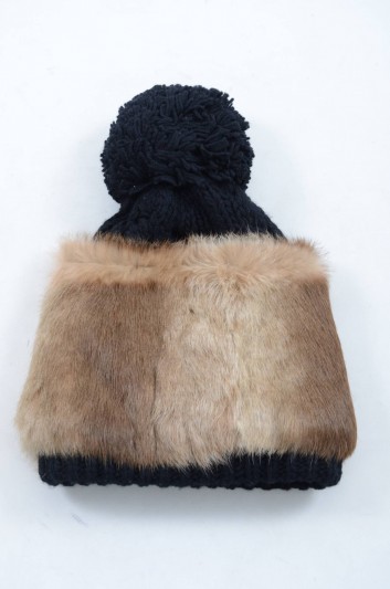 Dolce & Gabbana Women Virgin Wool Knitted Hat - FX326T JAVIM