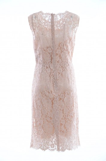 dolce gabbana white lace dress