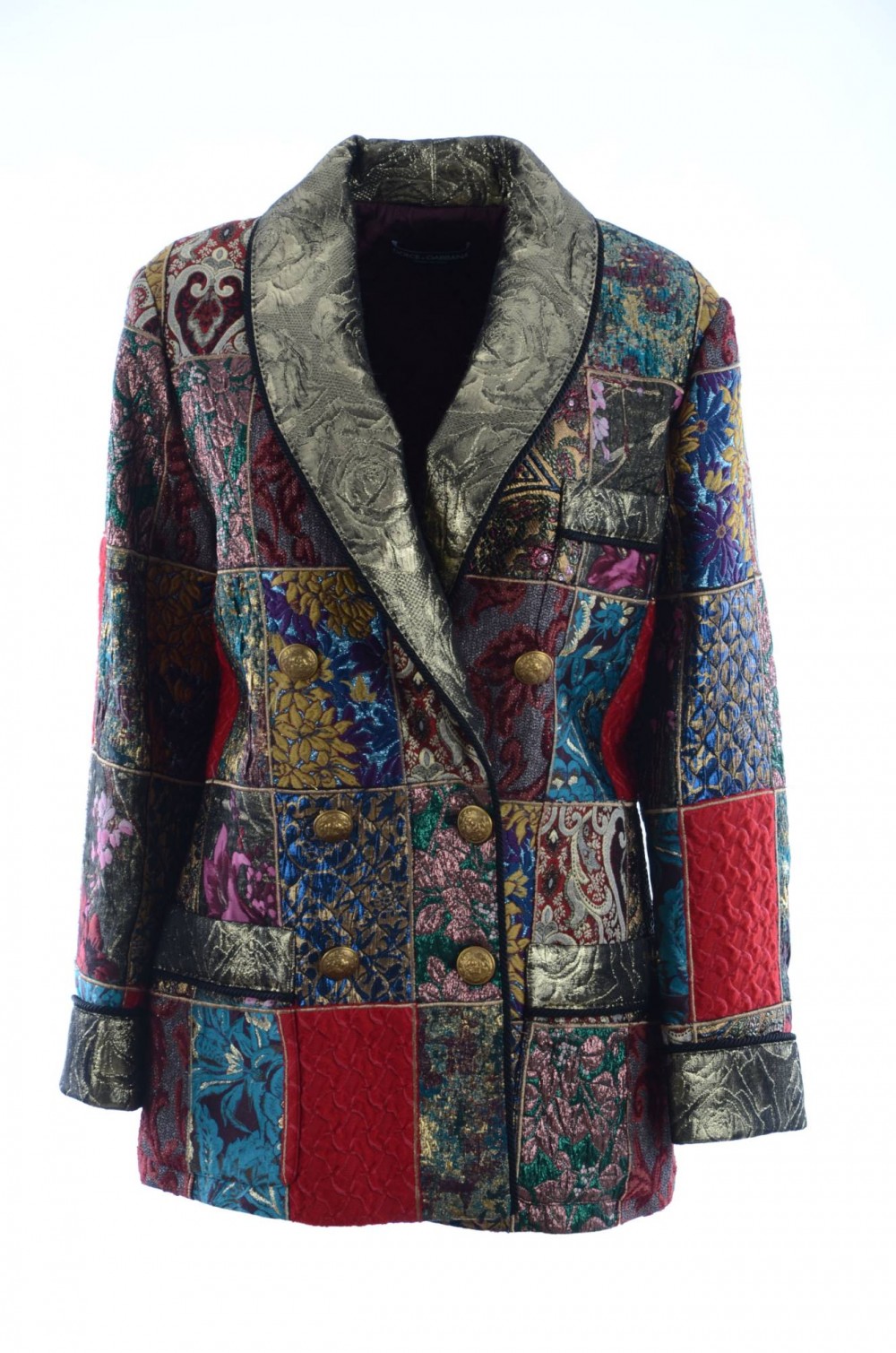 Dolce \u0026 Gabbana Women Patchwork Coat 