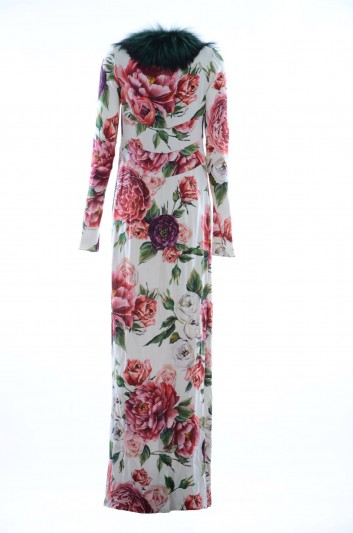 Dolce & Gabbana Women Silk Floral Coat - F0U62T GDJ21