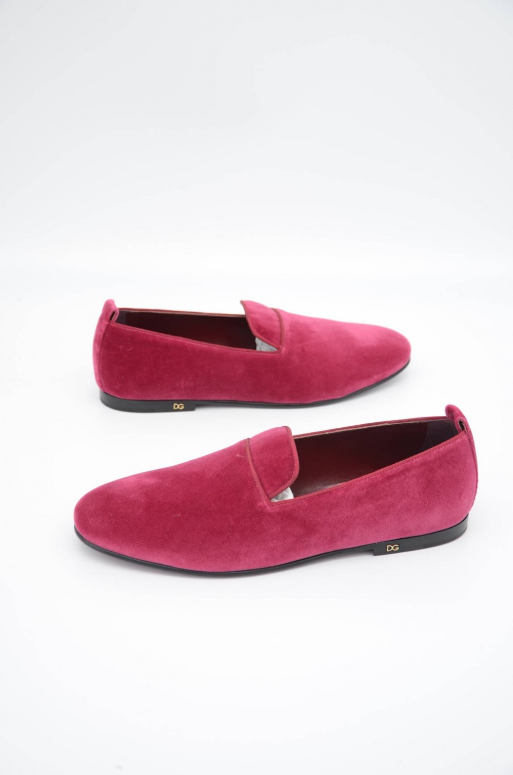 dolce and gabbana velvet slippers
