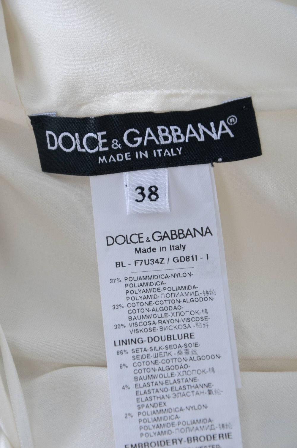 Dolce & Gabbana Women Sequined Short Dress F7U34Z GD81I
