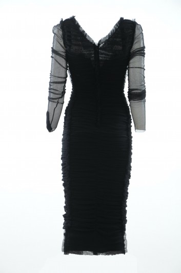Dolce & Gabbana Women Ruffle Dress - F61T2T FLEAA