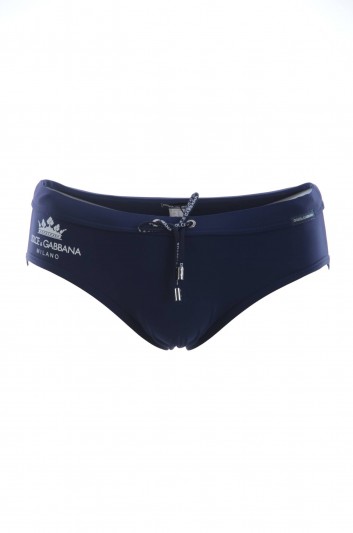 Dolce & Gabbana Men Crown Swimsuit Briefs - M4A12J FUGA2