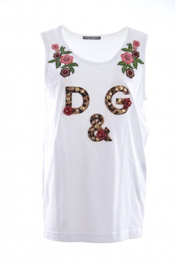 Dolce & Gabbana Women Sleeveless T-Shirt - F8J25Z FU7EQ