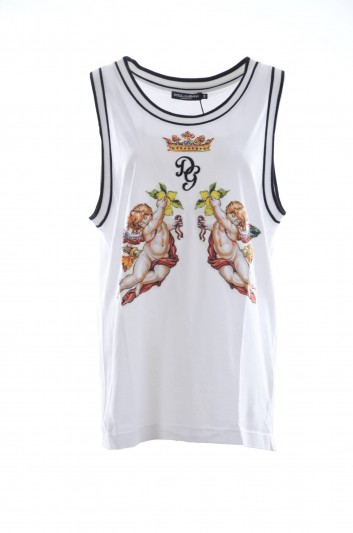 Dolce & Gabbana Women Sleeveless T-Shirt - I8331Z G7OLU