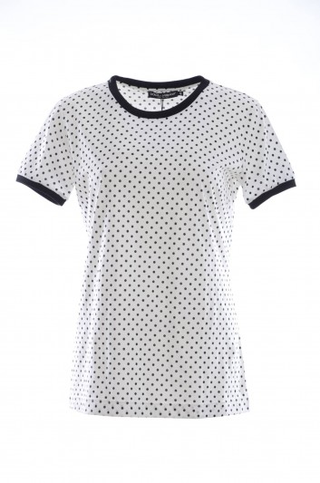 Dolce & Gabbana Women Short Sleeve T-shirt - F8H32T G7SIL