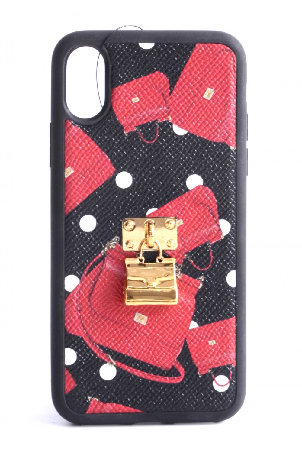 Womens Accessories Phone cases Dolce & Gabbana Pvc I Phone X Case W/chain in Red 