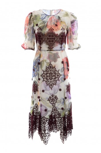 Dolce & Gabbana Women Flowers Long Dress - F6H3BZ FGMGB