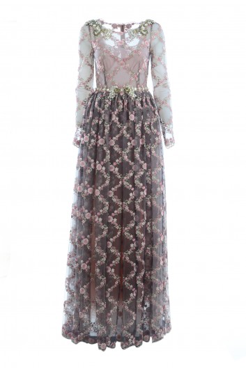 Dolce & Gabbana Women Embroidered & Jewels Long Dress - F6UW5Z HLMHT