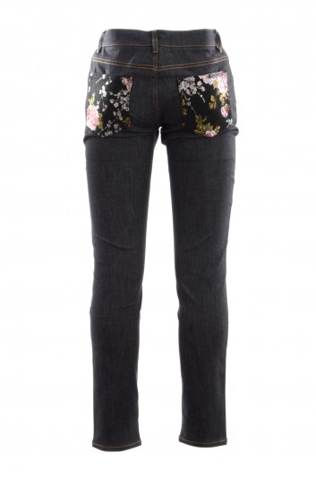 Dolce & Gabbana Men Pockets Flowers Skinny Jeans - GY07LD G8BU9
