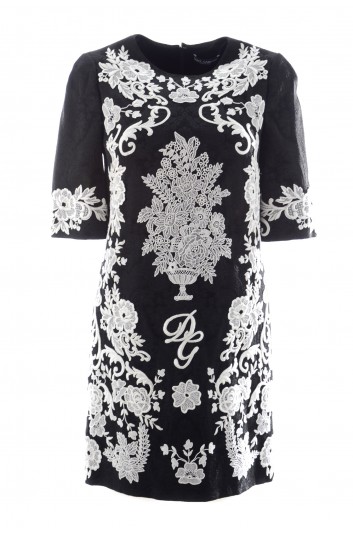 Dolce & Gabbana Women Embroidered Mid-Length Dress - F6D7FZ FJRC0