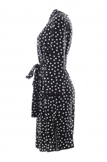 Dolce & Gabbana Women Doted Mid-Length Dress - F64B3Z FSRHY