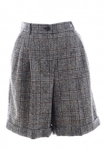 Dolce & Gabbana Women Tartan Check Shorts - FTBX0T FQMIB