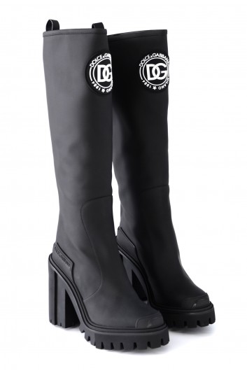 Dolce & Gabbana Women Platform High Heels Boots