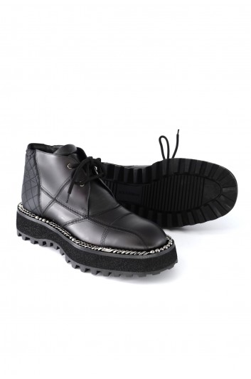 Dolce & Gabbana Men Laced Boots - A60409 AQ325