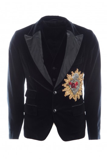 Dolce & Gabbana Men Applications Blazer and Waistcoat - G2IU8Z FUVG7