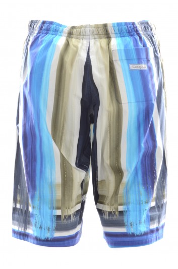 Dolce & Gabbana Men Striped Bermuda Shorts - GWN1HT HP55M