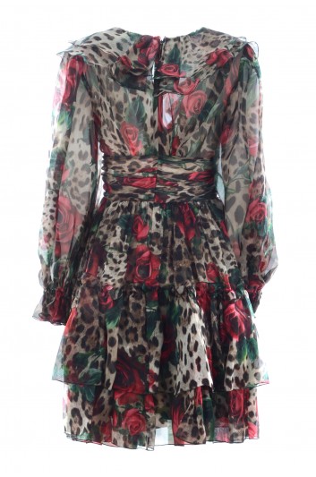 Dolce & Gabbana Women Silk Mid-Length Dress - F6D0YT HS1Z6