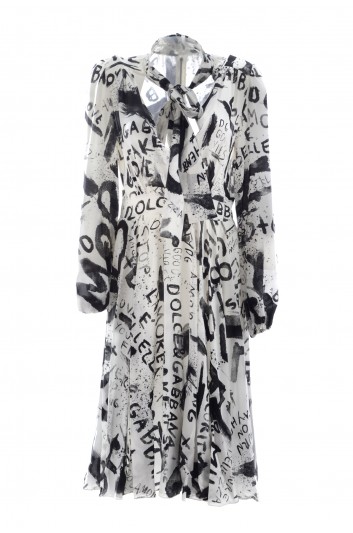 Dolce & Gabbana Women Long Silk Dress - F6R3AT IS1JA