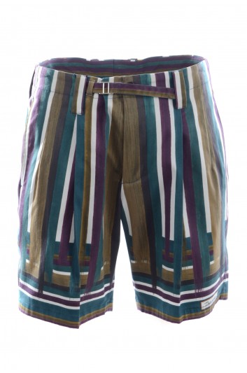 Dolce & Gabbana Men Stripes Bermuda Shorts - GW12HT FPFNM