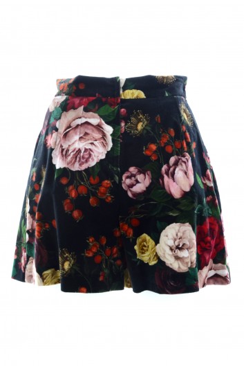 Dolce & Gabbana Shorts Flores Mujer - FTBK8Z FSWBS