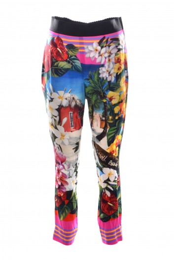 Dolce & Gabbana Pantalón Estampado Mujer - I3781W FPAST