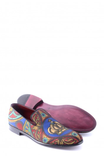 Dolce & Gabbana Men Printed Loafers - A50332 AJ617