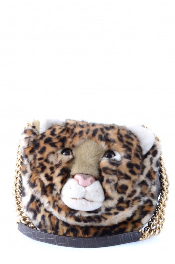 Dolce & Gabbana Bolso Leopardo Tela Pequeño Mujer - BB6423 AM616