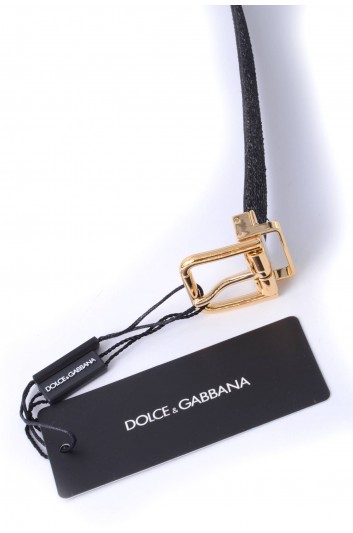 Dolce & Gabbana Cinturón Purpurina Mujer - BC4348 AJ929