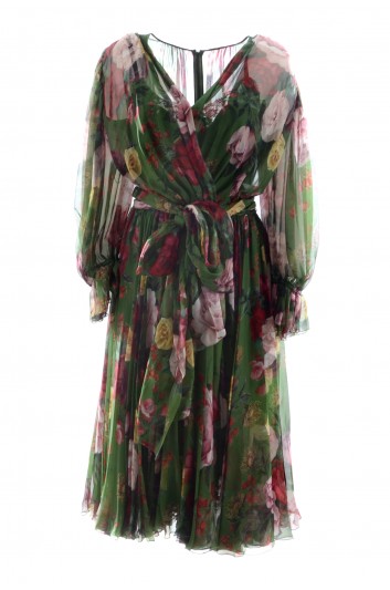 Dolce & Gabbana Women Flowers Long Dress - F6E3LT HS16K