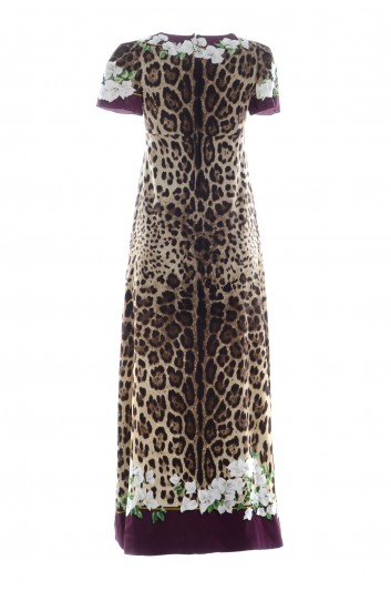 Dolce & Gabbana Women Animal Print Long Dress - I674NW GDF84