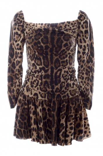 Dolce & Gabbana Women Animal Print Short Dress - F6R8KT FSADD