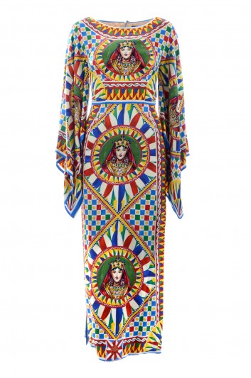 Dolce & Gabbana Women Carretto Long Dress -  F69D5T GDN32