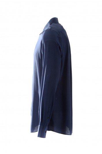 Dolce & Gabbana Men Doted Long Sleeve Shirt - G5GE6T IS1GW