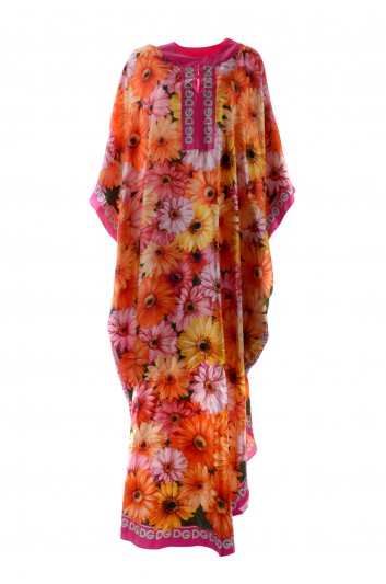 Dolce & Gabbana Women Flowers Abaya Dress - F6YB9T FI169