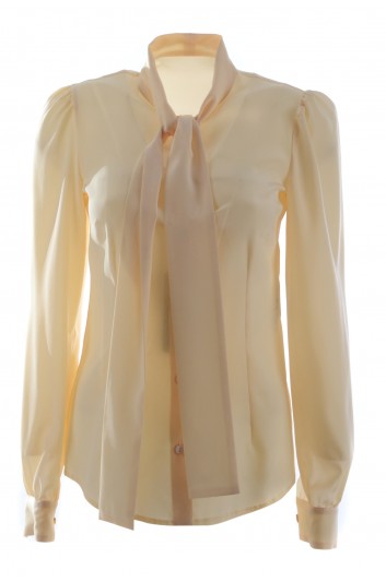 Dolce & Gabbana Camisa Lazo Mujer - F5J41T FUABS