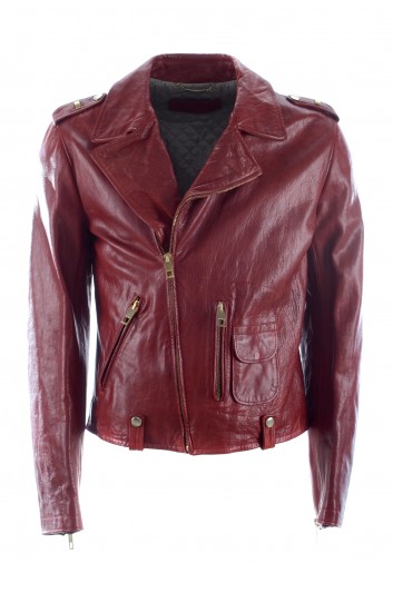 Dolce & Gabbana Men Leather Jacket - G9BT5L FUL1M