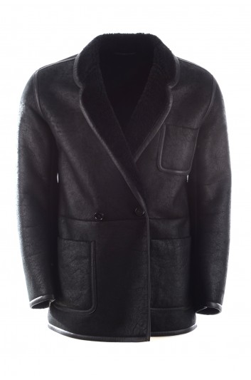 Dolce & Gabbana Men Leather Jacket - G9SW4L FUPZW