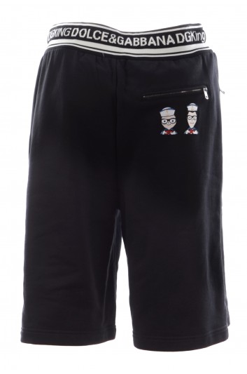 Dolce & Gabbana Men "DG King" Sport shorts - GYKEAZ G7RJA