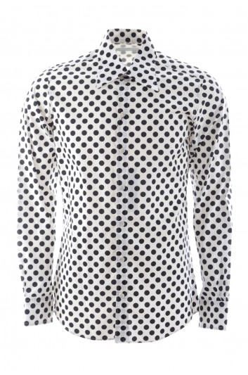 Dolce & Gabbana Men Dots Long Sleeve Shirt - G5GZ3T FS5SM