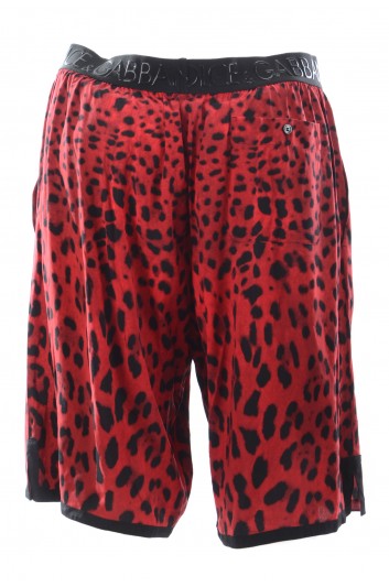 Dolce & Gabbana Men Animal Print Sport shorts - GV00AT FS8CS
