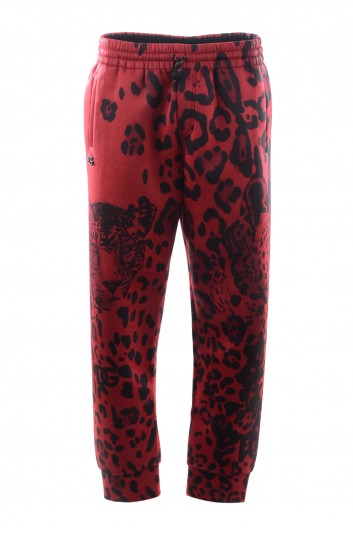 Dolce & Gabbana Men Animal Print Sport Trouser - GWWQAZ FHMI3