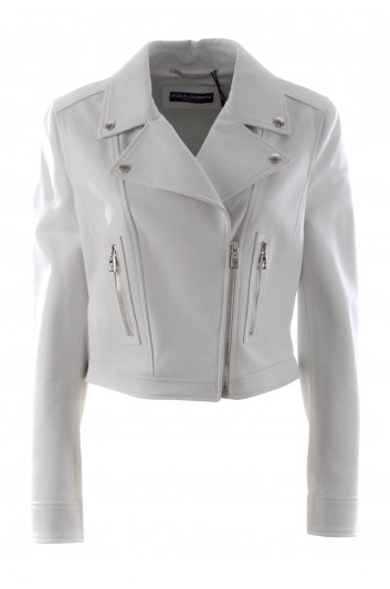 Dolce & Gabbana Women Leather Jacket - F9H26L HULF5