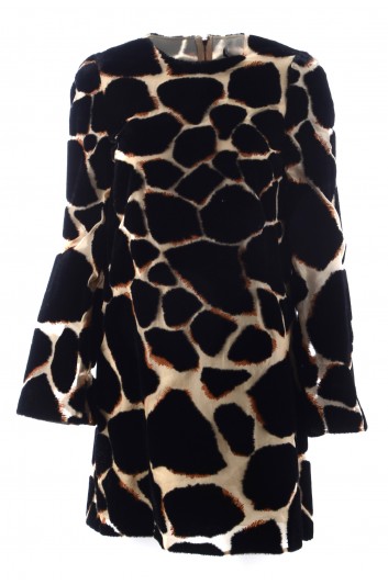 Dolce & Gabbana Women Giraffe Mid-Length Dress - F6J0YT FI1YF