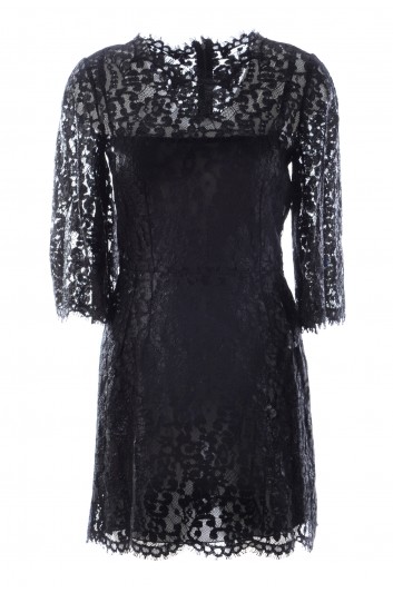 Dolce & Gabbana Women Laced Mid-Length Dress - F6R5UT HLM4T