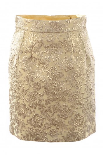 Dolce & Gabbana Women Jacquard Mini Skirt - F4BOCT HJMLB