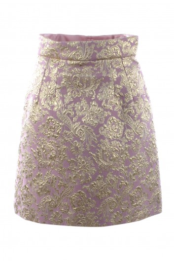 Dolce & Gabbana Women Jacquard Mini Skirt - F4BYYT HJMLB
