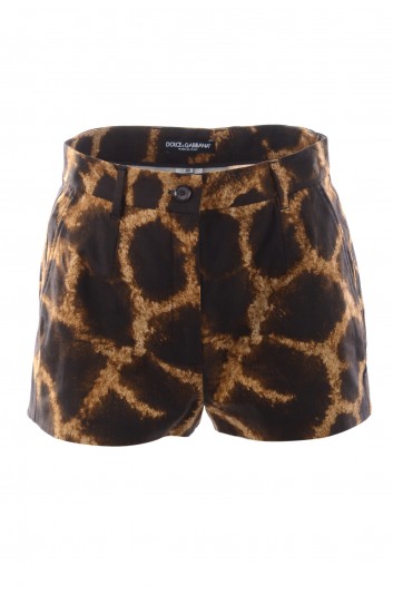 Dolce & Gabbana Women Giraffe Shorts - FTBVJT FSFJ1
