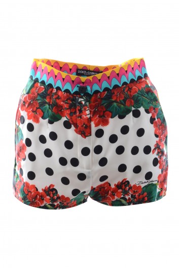Dolce & Gabbana Women Dots and Flowers Shorts - FTBTPT GDY14